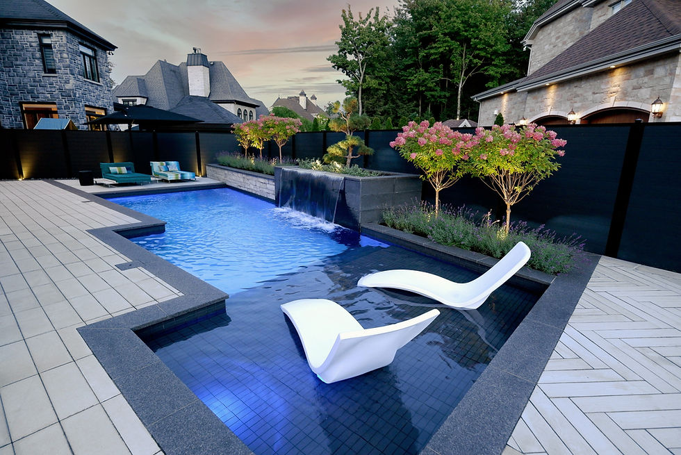 Luxury concrete pool construction by Northstone Group in Montreal's prestigious neighborhoods. Custom gunite installations from $70,000 to $1.4M+ for Westmount, Beaconsfield, Senneville, and Mount Royal properties.
