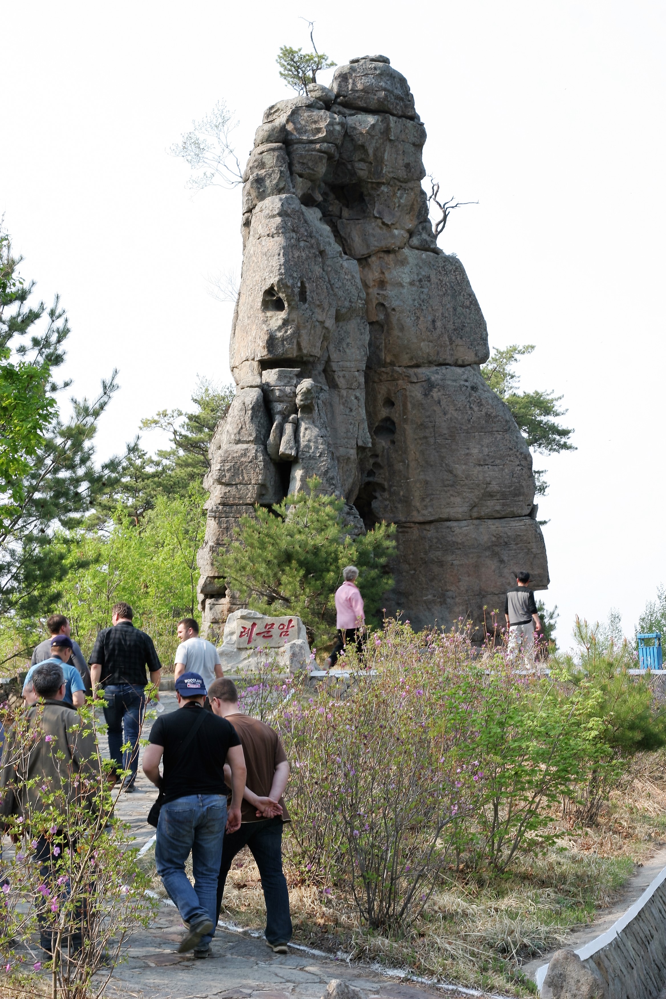 Северная Корея. Маршрут в горах