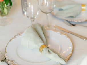 elegant tablescape for a garden wedding in Houston Texas