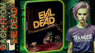 A 4K cover of The Evil Dead steelbook DVD