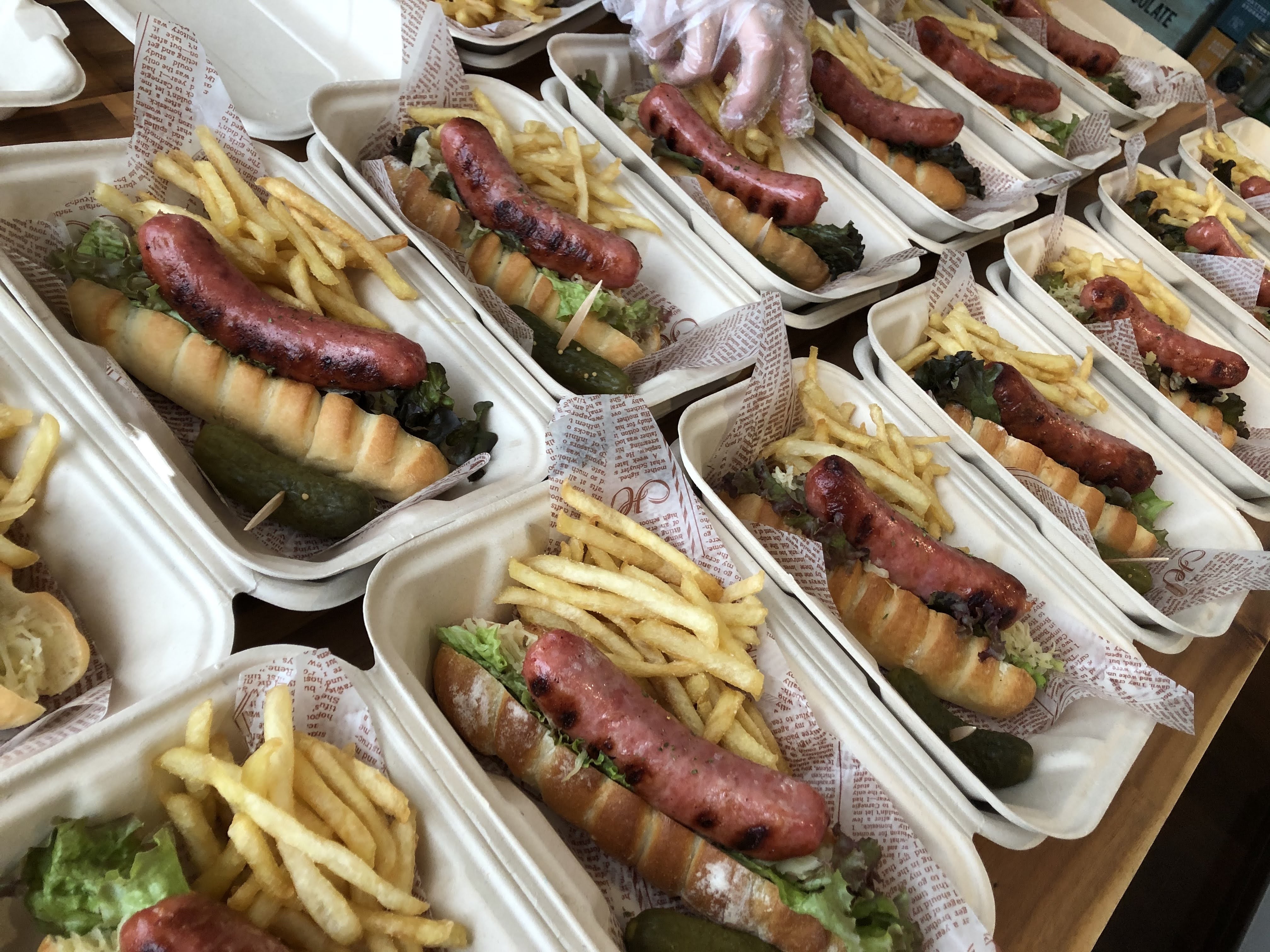 Arranged Food and Objects