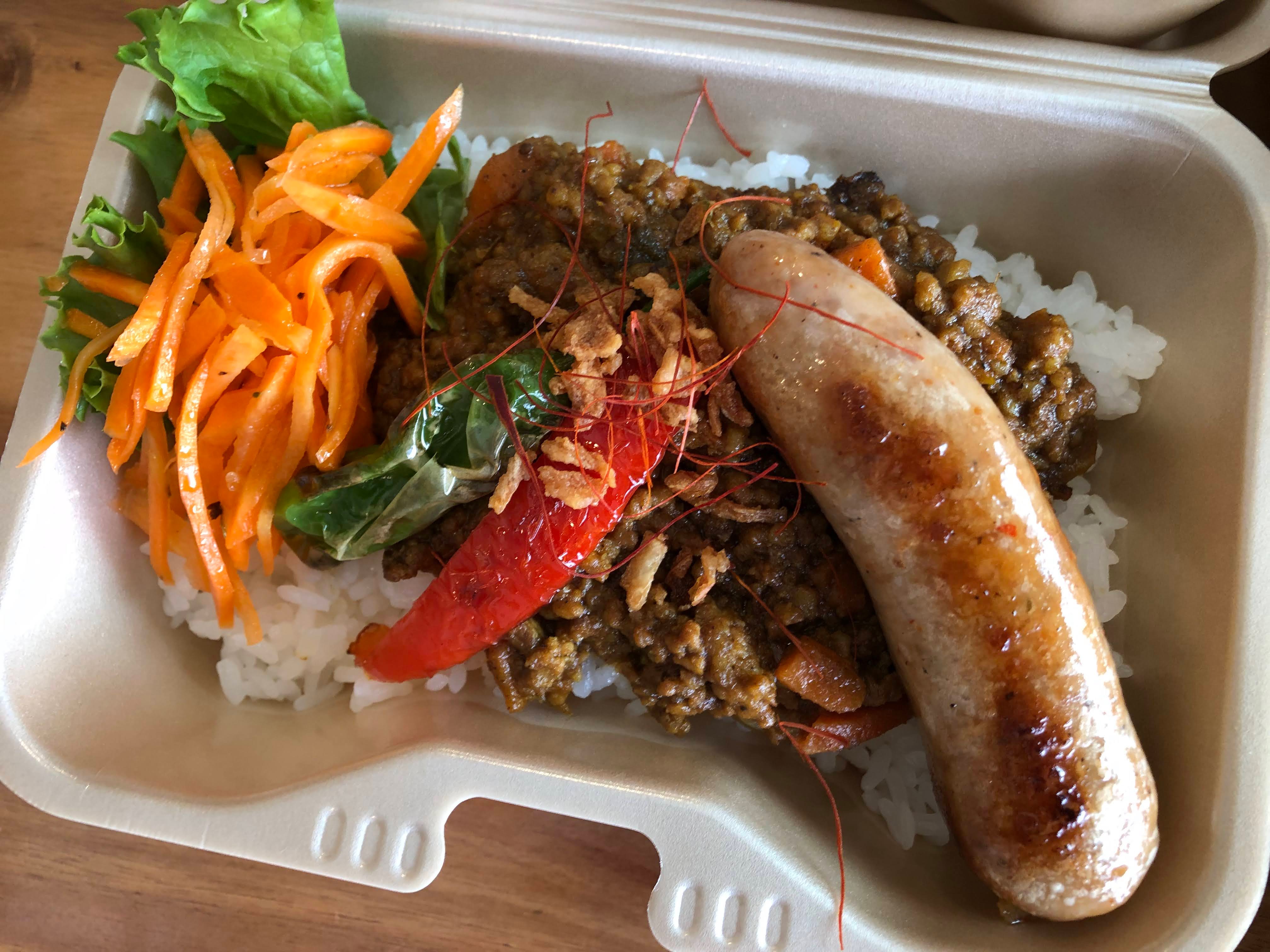 Arranged Food and Objects