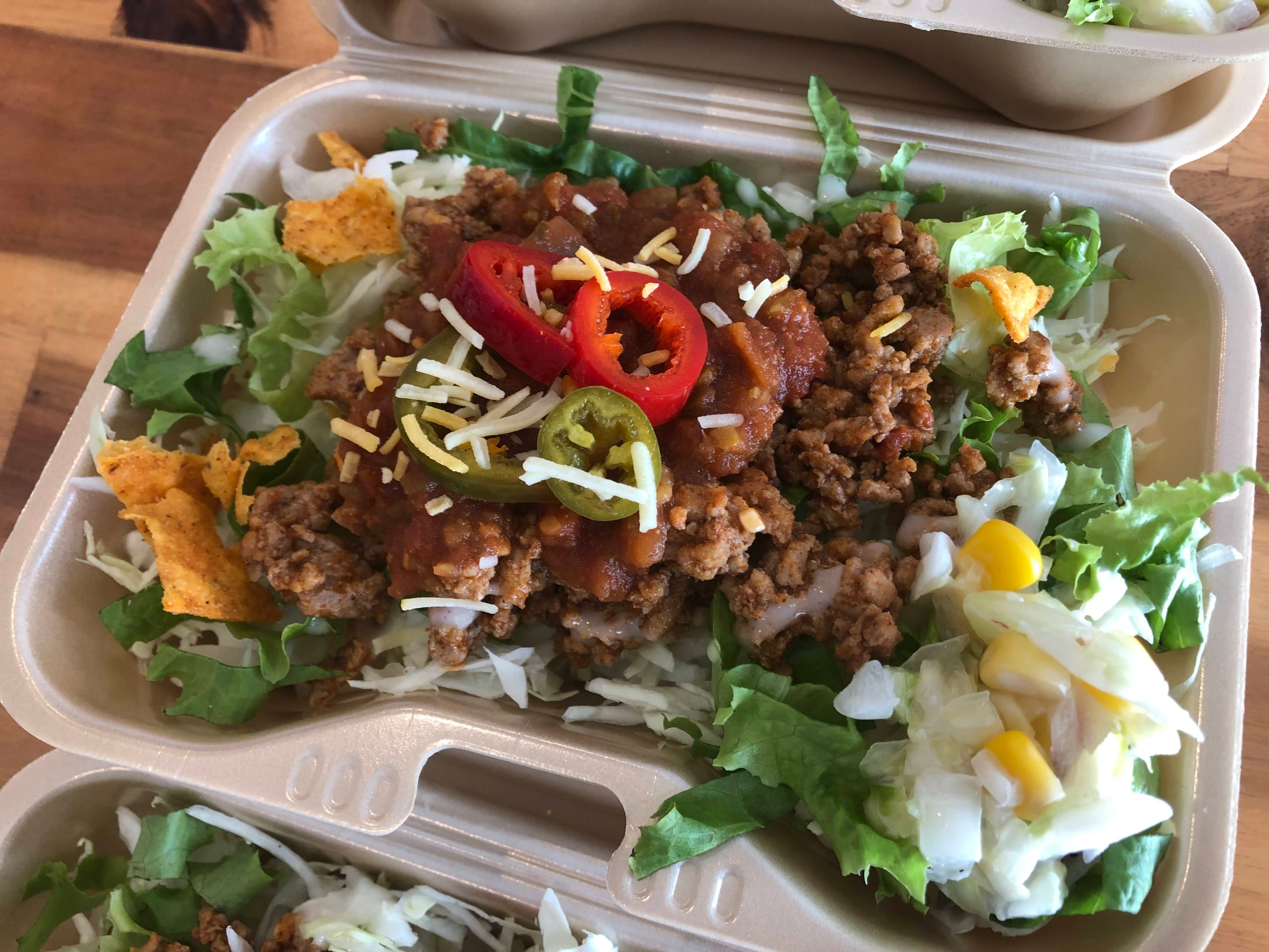 Arranged Food and Objects