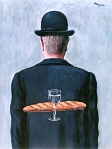 L`ami intime - René Magritte