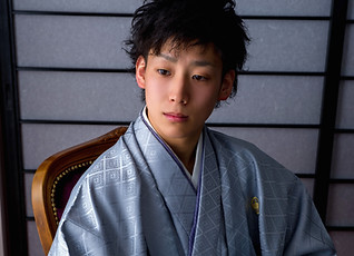 成人式男性紋付羽織袴　きもの処公文