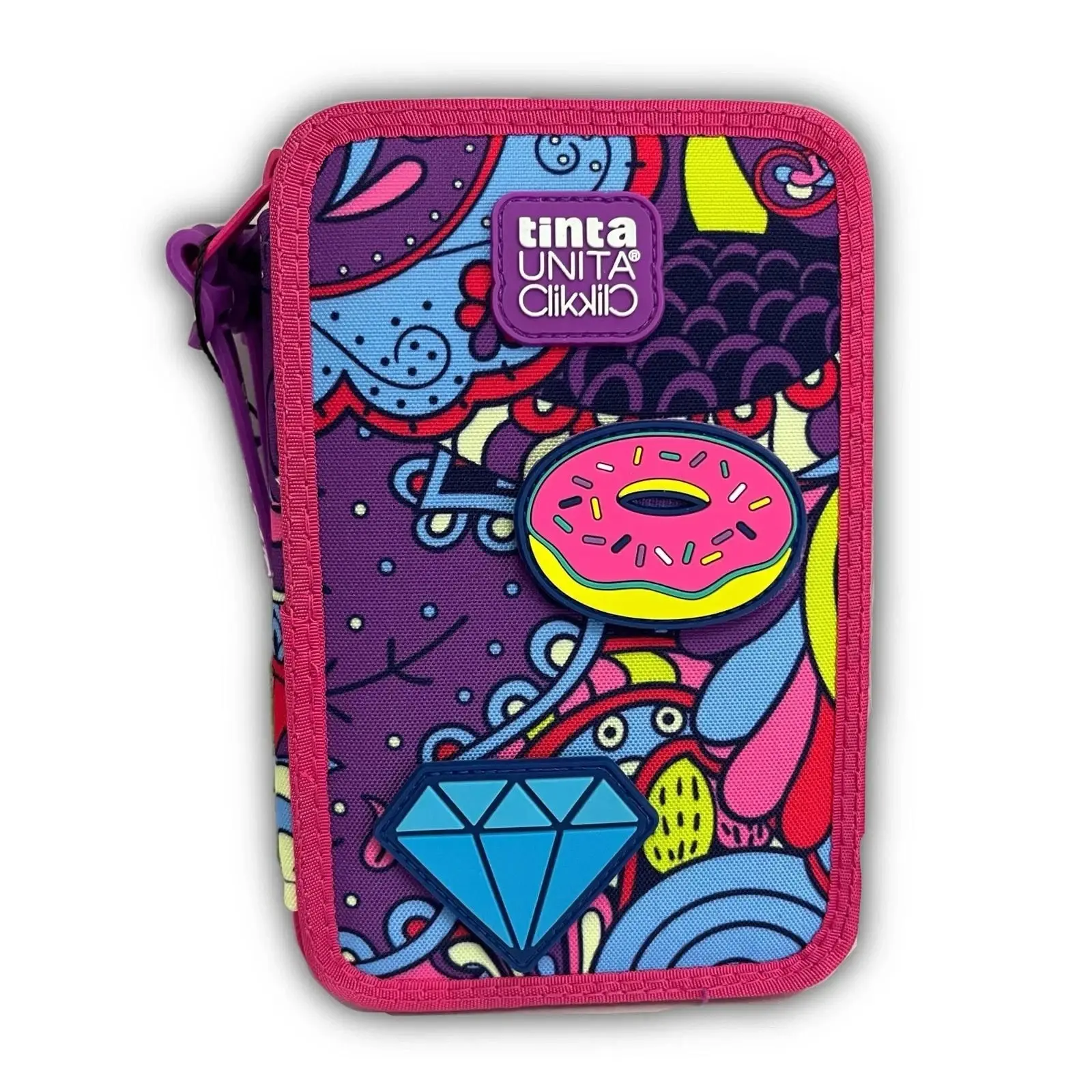 ASTUCCIO 3 ZIP GIRL POWER