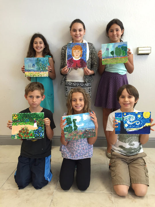 Art Classes Online, in San Francisco, Mountain View, San Jose