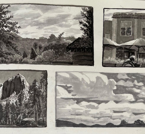 Plein Air, Outdoor Sketching class