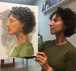 Portrait Drawing Marin