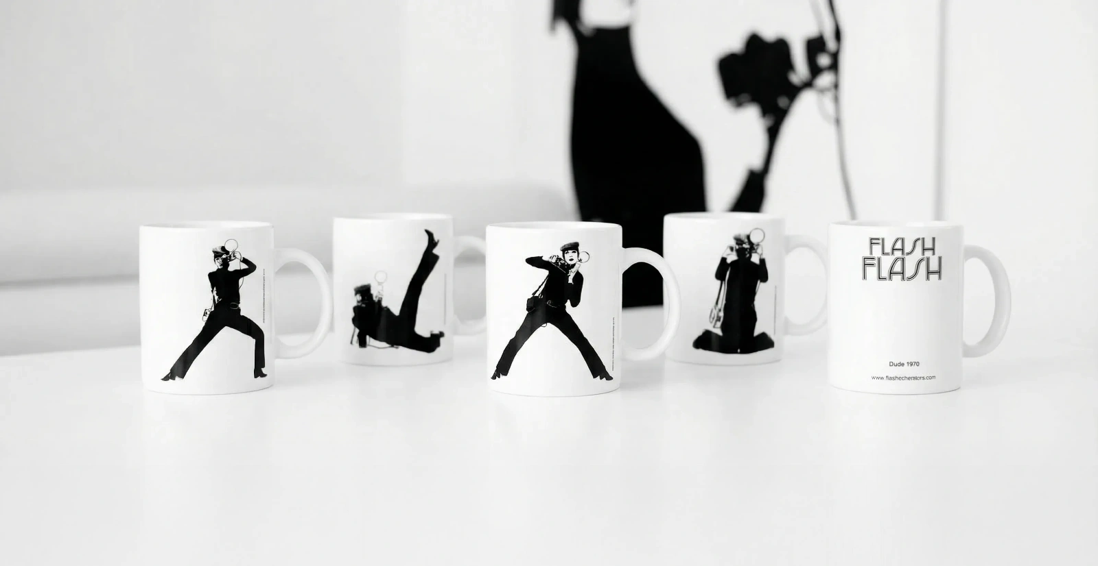 Flash Flash. Colección de tazas