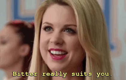 bitter really suits you funny gif