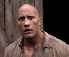 The Rock shocked gif