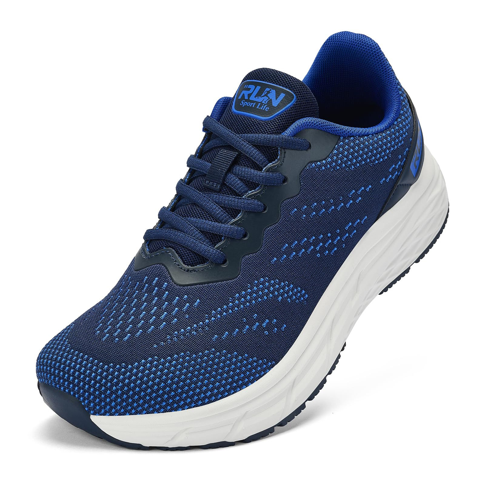 Slow Man Shoes with Wide Toe Box Running Shoes for Men Walking Sneakers Comforta