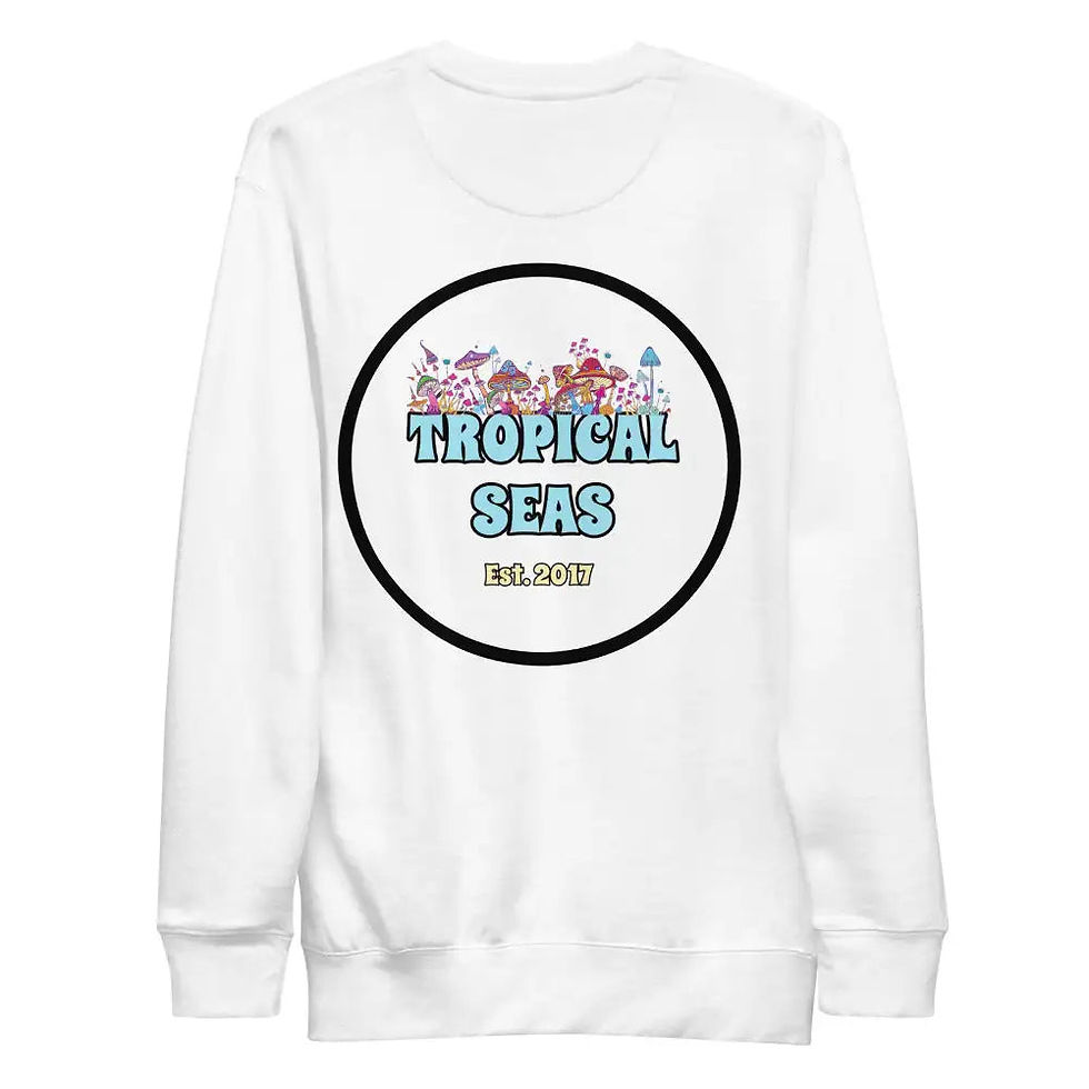 Thumbnail: Trippy Tropical Fleece Pullover