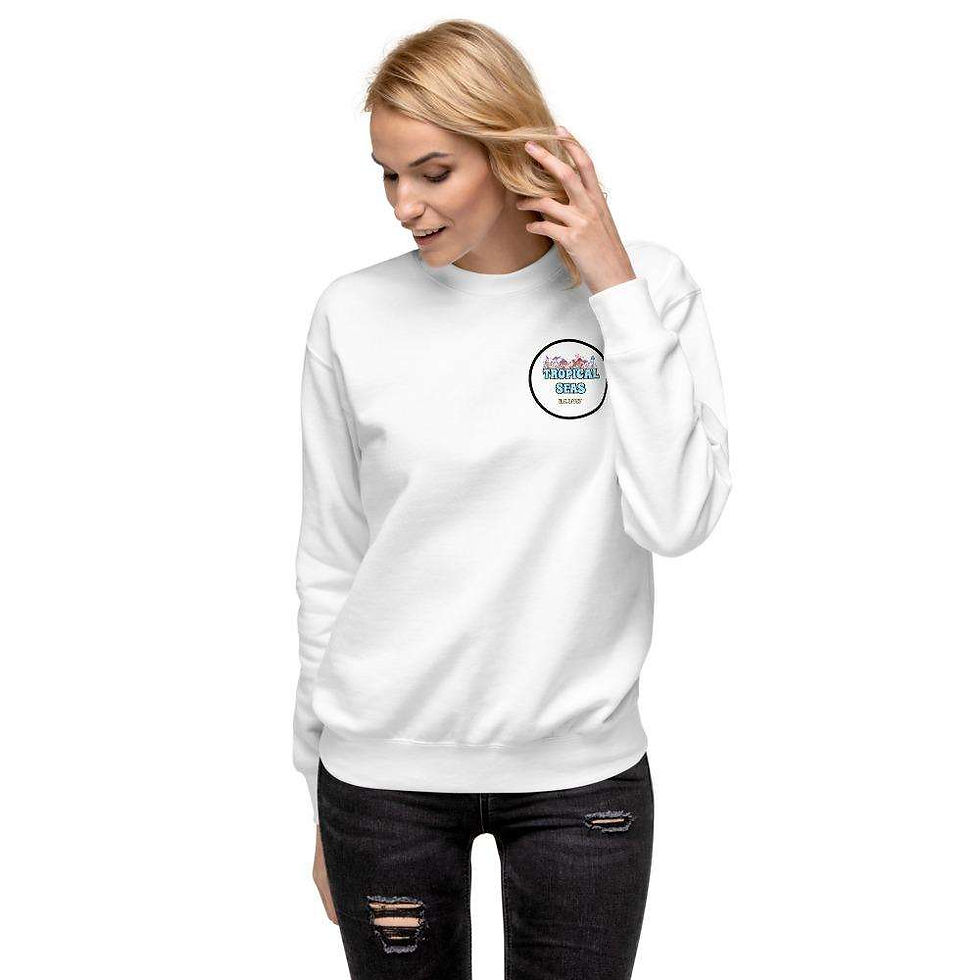 Thumbnail: Trippy Tropical Fleece Pullover