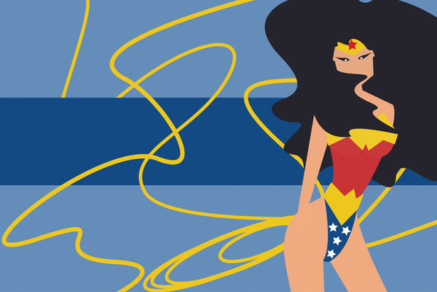 wonder woman, par GeckOo Art