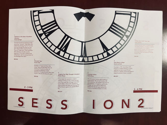 AWP Magazine, 2023
Conference session sections