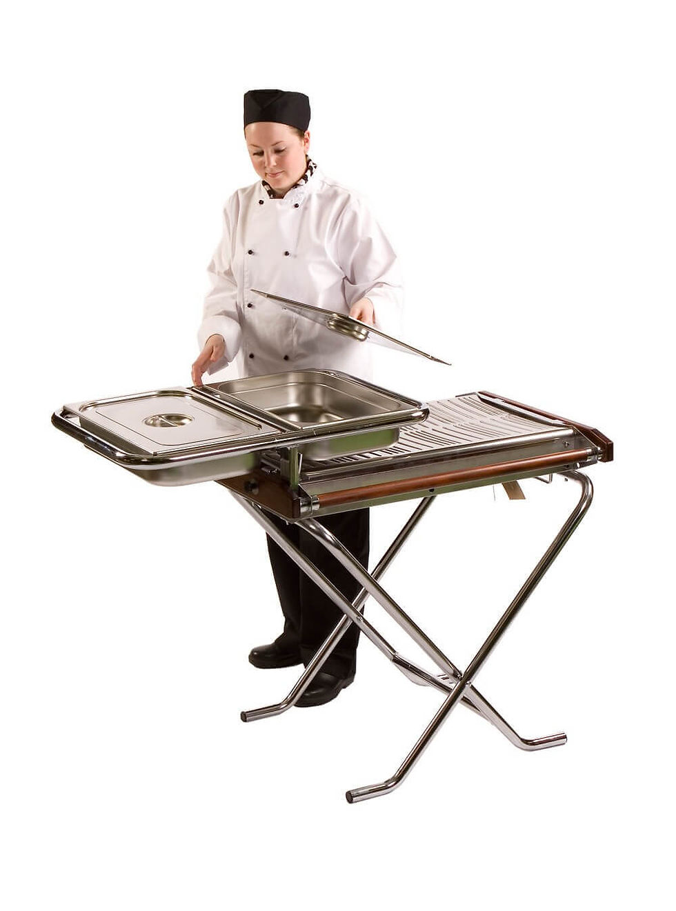 الصورة المصغرة: CINDERS SLIMFOLD CLASSIC CAVALIER SG80 GAS BBQ , PROFESSIONAL AND COMMERCIAL USE