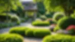 Close-up view of a serene garden to reflect hope for caregivers