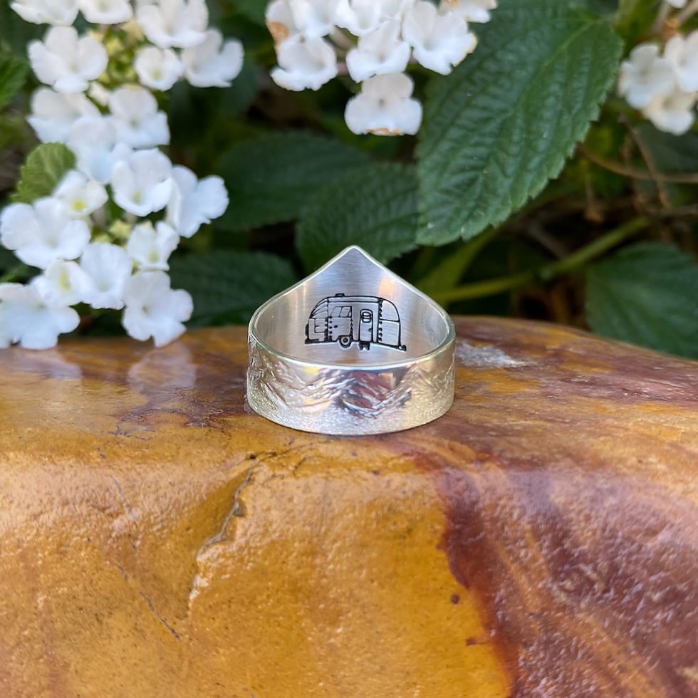 Thumbnail: Pink Opal Sky Mountain Ring