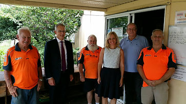 Paul Fletcher and Melissa McIntosh Visit