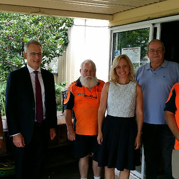 Paul Fletcher and Melissa McIntosh Visit