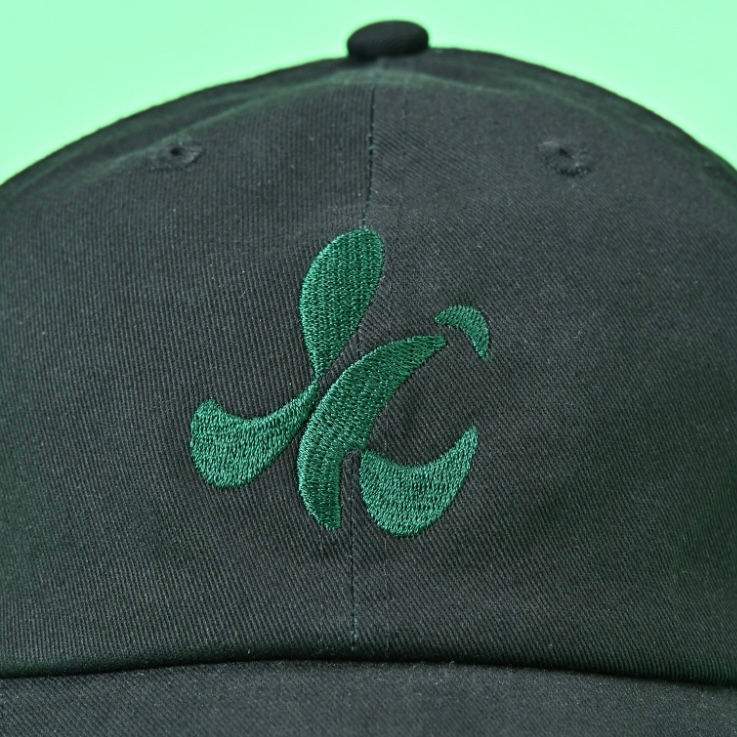 サムネイル： 廣岡京染工芸 ブランドロゴCAP