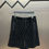 Thumbnail: Fendi Bermudas Black piqué trousers