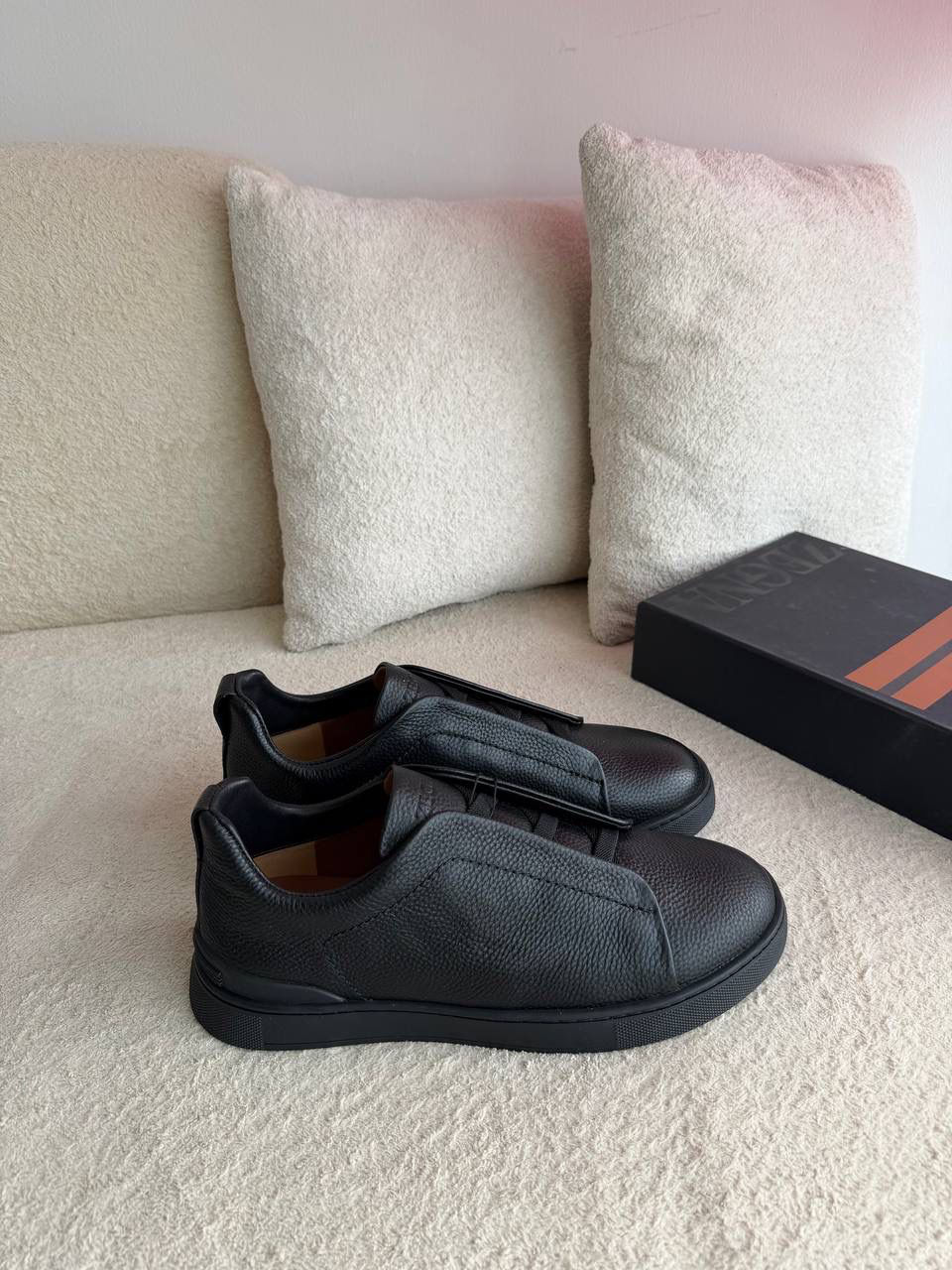 Zegna Triple Stitch Sneakers