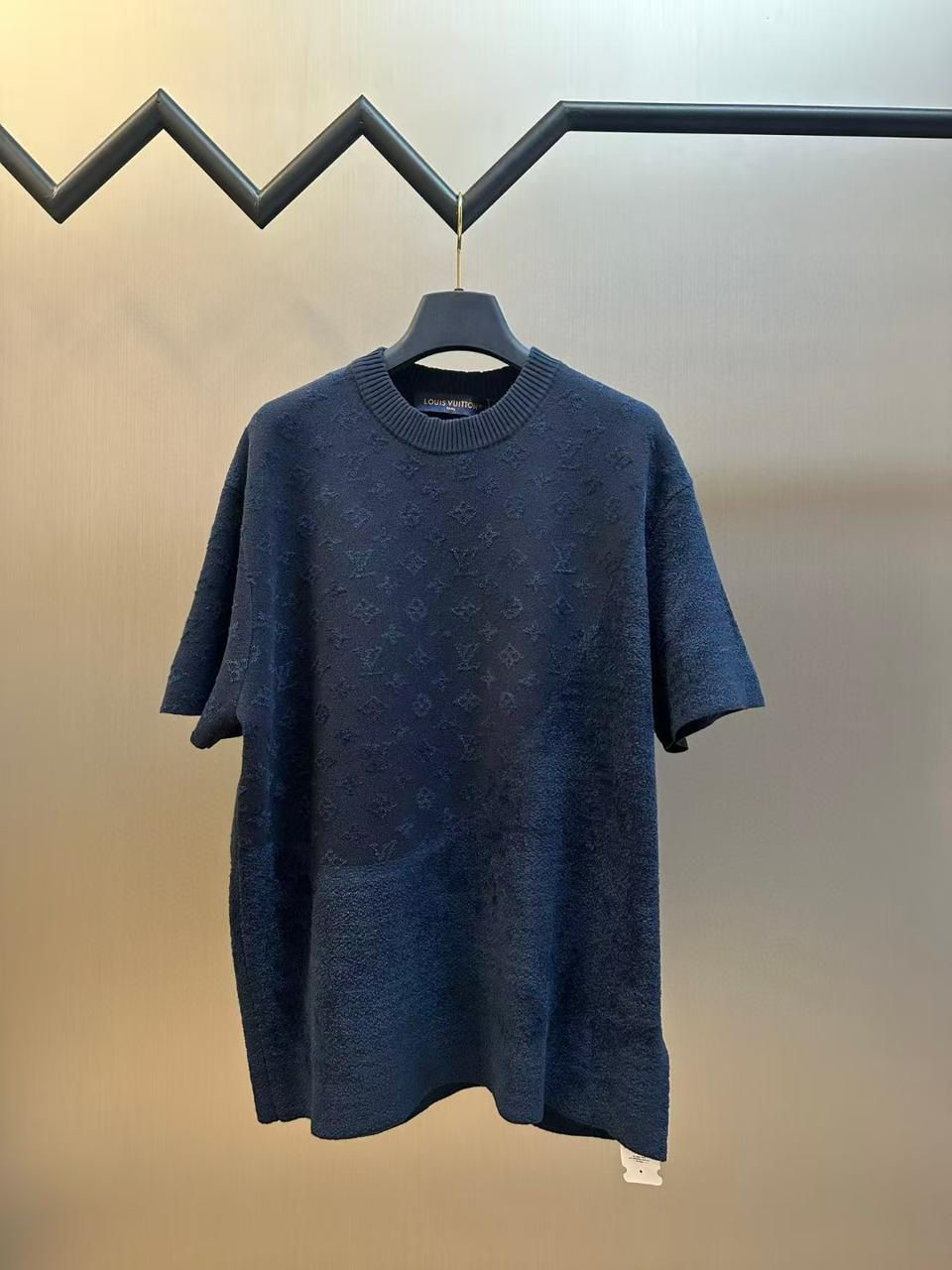 Thumbnail: Lv Graphic Jacquard Short-Sleeved Crewneck