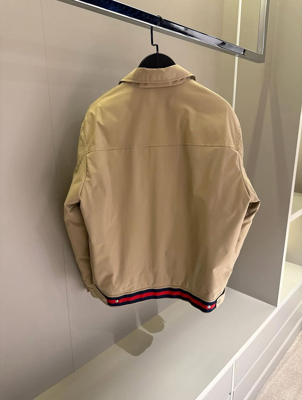 Thumbnail: Gucci Cotton Twill Jacket With Web Stripes