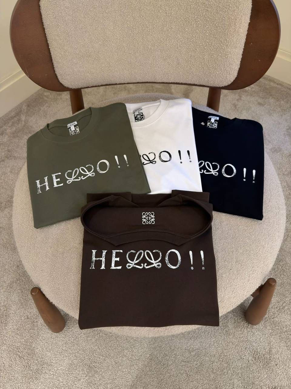 Thumbnail: Loewe Logo Mesh T-shirts