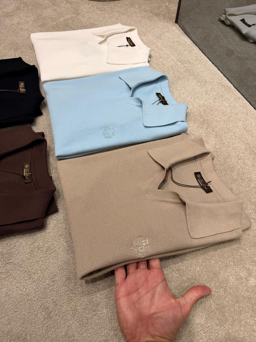 Thumbnail: Loro Piana Polo Cotton T-Shirt