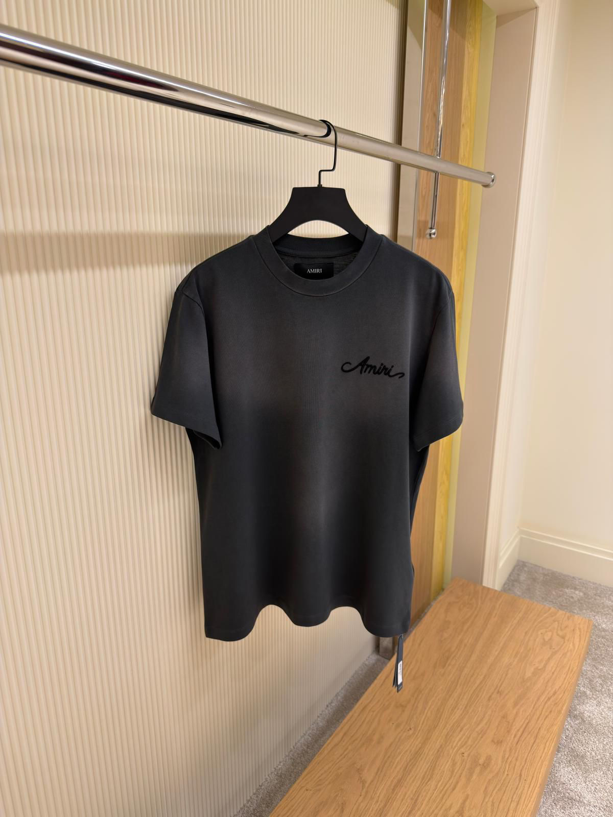 Amiri Bleach Bandana Patch T-Shirt