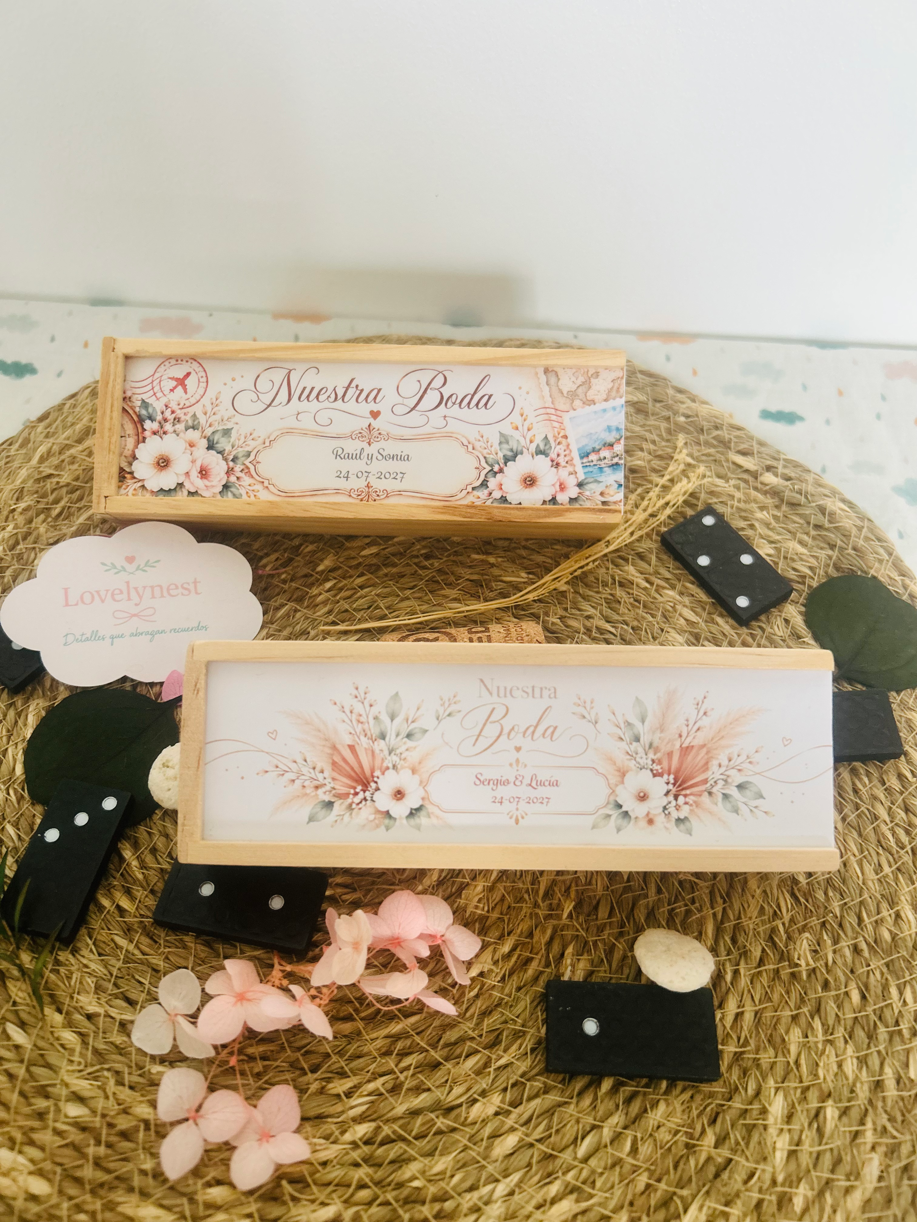 Dominó Domis Boda Personalizado
