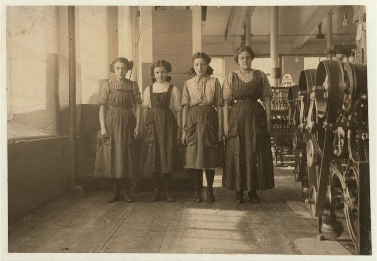 Fall River Mill Girls, Public Domain