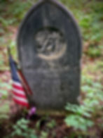 A Civil War Grave in the Forest