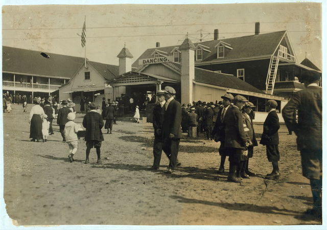 Dance Hall: Fall River, Massachusetts / Lewis W. Hine.