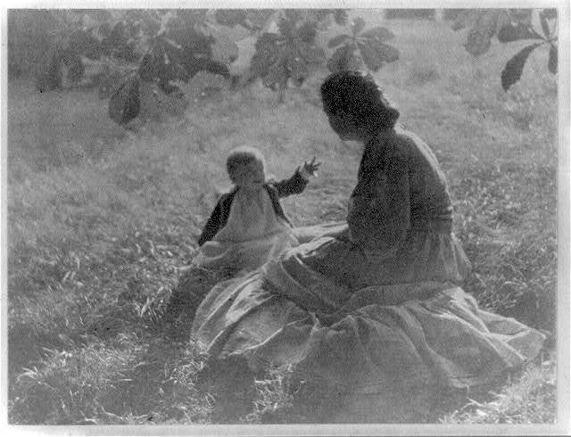 Mother and Child, Public Domain