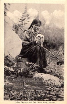 Native American Girl, Public Domain