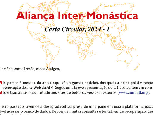 Boletim informativo da AIM