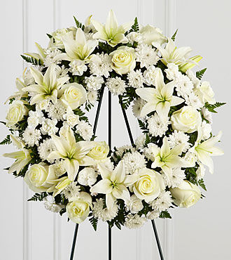 The FTD® Treasured Tribute™ Wreath