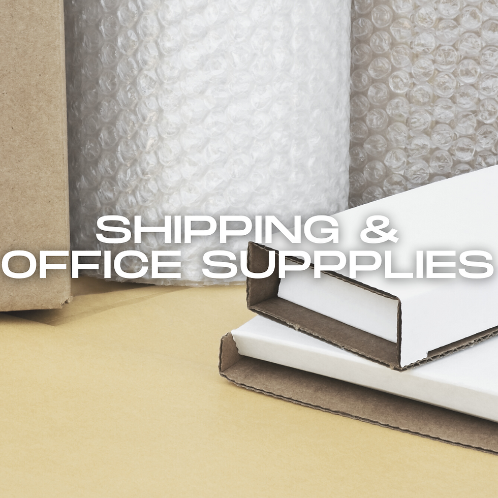 Shipping & Office Supplies