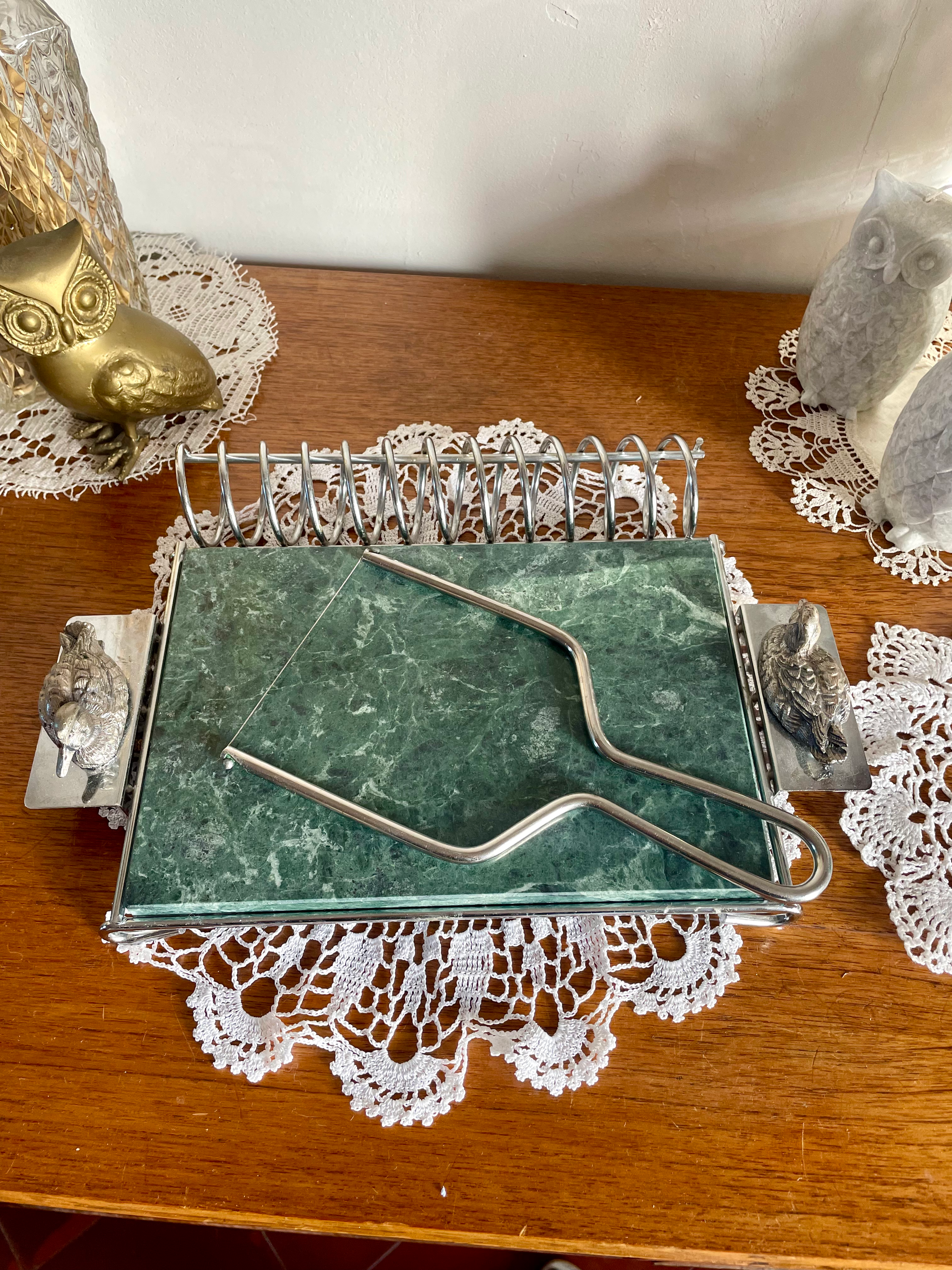 Présentoir à foie gras vintage