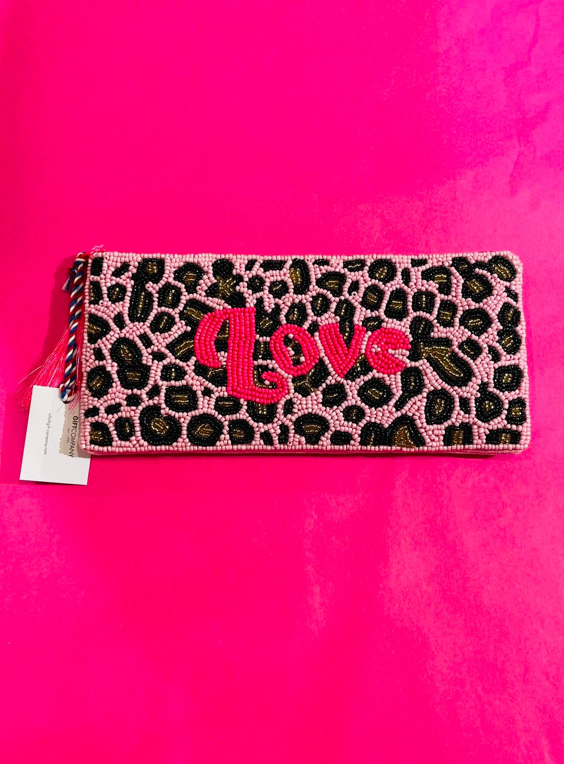 Giftcompany Love Clutch mit Perlenbestickung