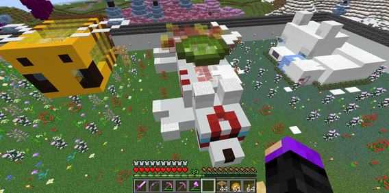 Amaterasu (Hundehaus) & Bienenhaus & Fuchshaus