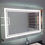 Thumbnail: Front LED Mirror Double Frosted Line 31'' x 23''