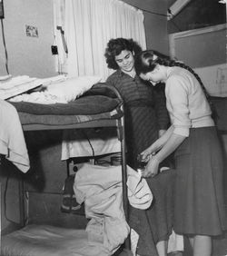 San Sabba camp barracks cubicles 1950-51