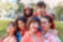 diverse multi-ethnic group of friends