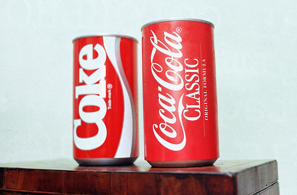 Thất bại "New Coke" bất hủ của Coca Cola năm 1985.